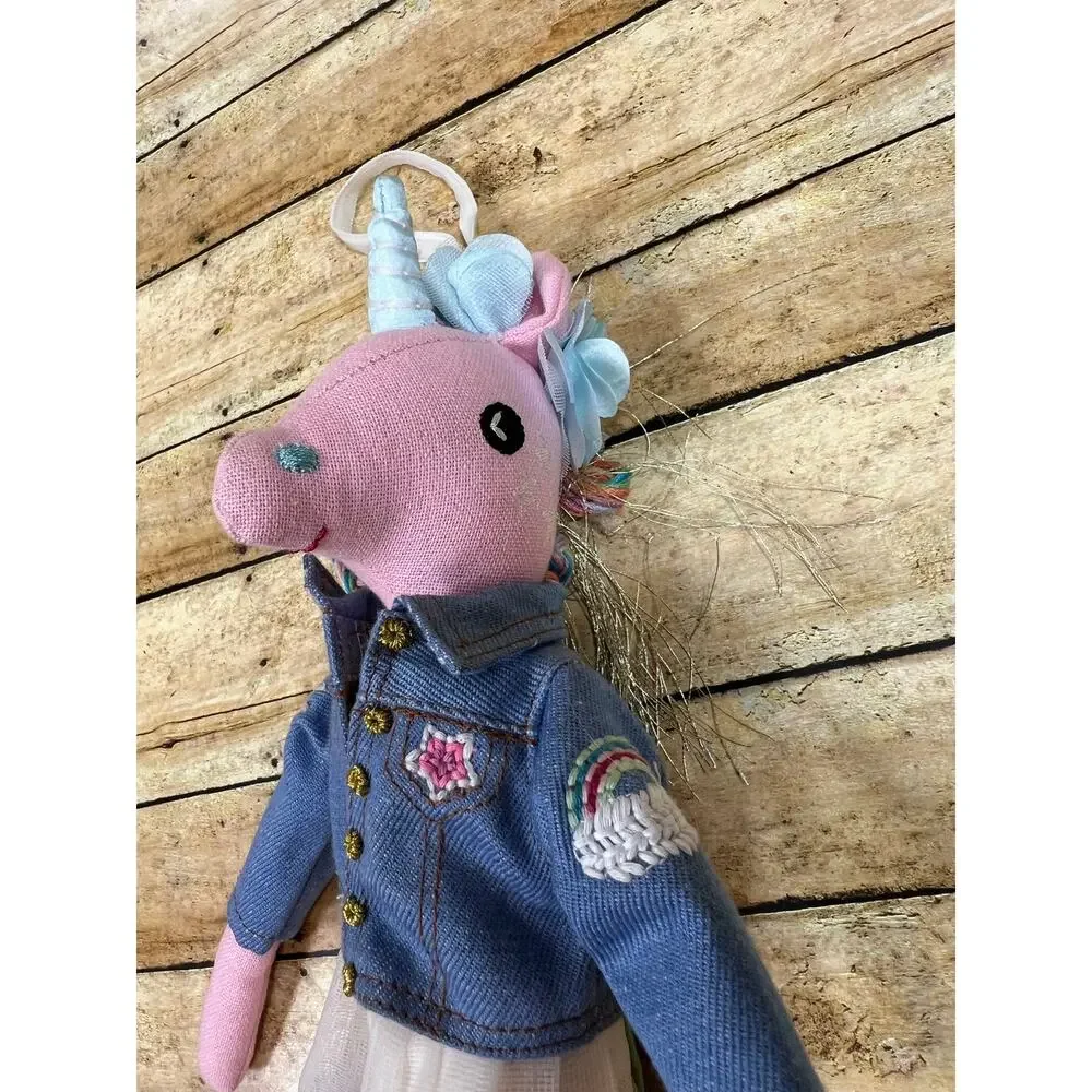 Pottery Barn Kids Sophie Unicorn Ballerina Doll 12